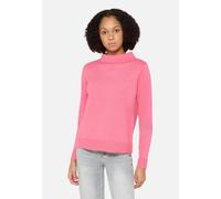 Strickpullover mit Stehkragen Pink 36