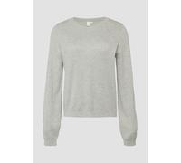 Strickpullover mit Struktur aus Viskosemix XS grau 2150188.9400.XS