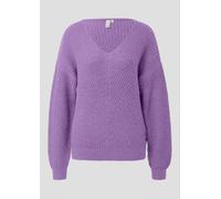 Strickpullover mit V-Auschnitt S lila 2174514.46W0.S