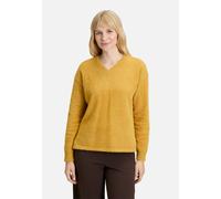 Strickpullover mit V-Ausschnitt gold 42