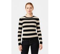 NOISY MAY Damen Nmjaz L/S O-Neck Knit FWD Noos Langarmshirt, Schwarz, XL EU