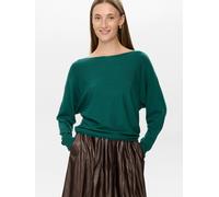 Strickpullover NÜMPH "Nümph Sweater NUDAYA", Damen, Gr. XS, rain forest, Obermaterial: 80% Viskose, 20% Polyamid, Pullover Strickpullover (51397268-XS) rain forest