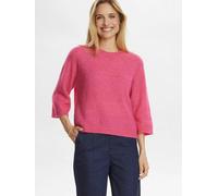 Strickpullover NÜMPH "Nümph Sweater NURIETTE", Damen, Gr. L/XL, fandango pink, Obermaterial: 32% Alpaka, 32% Wolle, 30% Polyamid, 6% Elasthan, Pullover Strickpullover (39577659-XL) fandango pink