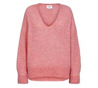 Strickpullover NÜMPH "Nümph Sweater NURIETTE", Damen, Gr. S, pink lemonade, Obermaterial: 32% Alpaka, 32% Wolle, 30% Polyamid, 6% Elasthan, Pullover (26283955-S) pink lemonade