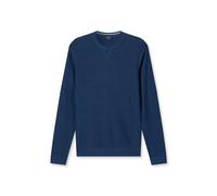 Strickpullover OLYMP "OLYMP Casual Strick", Herren, Gr. 3XL, blau, 100% Baumwolle, Pullover Strickpullover (92537230-XXXL) blau