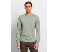 OLYMP Casual Regular Fit Pullover mint, Einfarbig