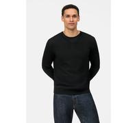 Strickpullover OLYMP "OLYMP Casual Strick", Herren, Gr. 3XL, schwarz, 100% Schurwolle, Pullover Strickpullover (57451451-XXXL) schwarz