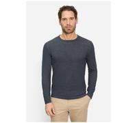 Strickpullover OLYMP "OLYMP Casual Strick", Herren, Gr. L, marine, 100% Baumwolle, Pullover Strickpullover (75118128-L) marine
