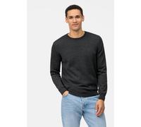 Strickpullover OLYMP "OLYMP Casual Strick", Herren, Gr. XL, graphit, 100% Schurwolle, Pullover Strickpullover (81553024-XL) graphit