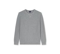 Strickpullover OLYMP "OLYMP Casual Strick", Herren, Gr. XL, grau, 100% Baumwolle, Pullover Strickpullover (74093028-XL) grau