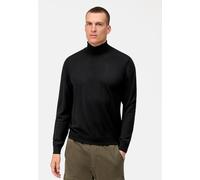 Strickpullover OLYMP "OLYMP Casual Strick", Herren, Gr. XL, schwarz, 100% Schurwolle, Pullover Strickpullover (88903158-XL) schwarz