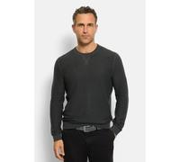 Strickpullover OLYMP "OLYMP Casual Strick", Herren, Gr. XXL, anthrazit, 100% Baumwolle, Pullover Strickpullover (49606964-XXL) anthrazit
