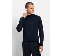 Strickpullover OLYMP "OLYMP Casual Strick, Pullover", Herren, Gr. 3XL, marine, 50% Baumwolle, 50% Lyocell, Pullover Strickpullover (16746136-XXXL) marine