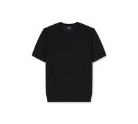 Strickpullover OLYMP "OLYMP Casual Strick, regular fit", Herren, Gr. 3XL, schwarz, 50% Baumwolle, 50% Lyocell, Pullover Strickpullover (88447525-XXXL) schwarz