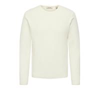 Strickpullover ONLY & SONS "ONSERIC REG 12 STRUC CREW KNIT", Herren, Gr. XXL, weiß (cloud dancer), Strick, Obermaterial: 100% Baumwolle, unifarben, casual, regular fit normal, Rundhals, Langarm eingef