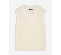 Strickpullover - Oversized Fit - weiß M