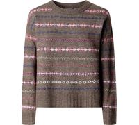 Strickpullover PEPE JEANS "ALAINA SWEATER", Damen, Gr. S, range grün, Strick, Obermaterial: 66% Polyester, 20% Polyamid, 10% Wolle, 4% Elasthan, gemustert, hüftbedeckend, Rundhals, Rippstrickbündchen,