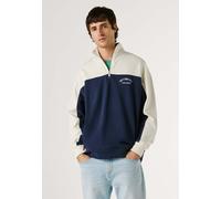 Strickpullover PEPE JEANS "sweatshirt GASPAR", Herren, Gr. L, blau (sailor blau), 100% Baumwolle, Pullover Strickpullover (26261009-L) sailor blau