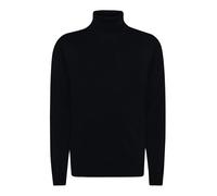 Strickpullover PIERRE CARDIN "Pierre Cardin Pullover", Herren, Gr. XXL, schwarz, Obermaterial: 54% Wolle WO. 46% Baumwolle CO., uni, regular fit, Pullover Strickpullover, im unifarbenen Stil (15779501