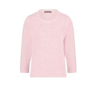 Strickpullover BETTY BARCLAY "Damen mit 3/4 Arm", Damen, Gr. 46, pink dolphin, Strick, Obermaterial: 65% Polyacryl, 35% Polyamid, Basic, gerade normal, Rundhals, Pullover Strickpullover (47001836-46)