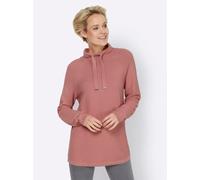 Strickpullover "Pullover", Damen, Gr. 42, rosa (rosenquarz), 100% Baumwolle, B.C. BEST CONNECTIONS BY HEINE, unifarben, Pullover Strickpullover (46113025-42) rosenquarz