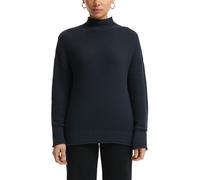 Strickpullover mit Stehkragen aus Baumwollmix L blau 2170514.5832.L