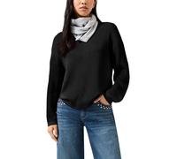 Pullover mit überschnittener Schulter M schwarz 2182749.9999.M