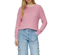Strickpullover QS, Damen, Gr. XL, rosa (rose), Strick, Obermaterial: 50% Baumwolle, 50% Polyacryl, Rundhals, Pullover Strickpullover (11005551-XL)
