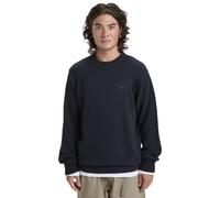 Strickpullover QUIKSILVER "Salt Water", Herren, Gr. S, schwarz navy, Obermaterial: 50% Modacryl, 50% Walkfrottier;, Pullover Strickpullover (15967639-S) schwarz navy