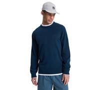 Strickpullover QUIKSILVER "Salt Water Light", Herren, Gr. XXL, schwarz navy, Obermaterial: 100% Walkfrottier;, Pullover Strickpullover (17280723-XXL) schwarz navy