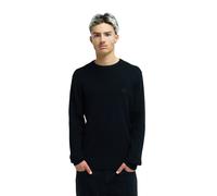Strickpullover QUIKSILVER "Waffle", Herren, Gr. S, schwarz, Obermaterial: 100% Walkfrottier;, Pullover Strickpullover (59617069-S) schwarz