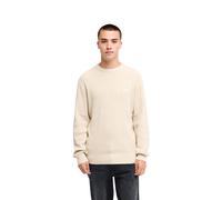 Strickpullover QUIKSILVER "Waffle", Herren, Gr. XL, beige (peyote), Obermaterial: 100% Baumwolle., Pullover Strickpullover (55337213-XL) peyote