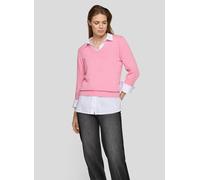 Strickpullover RABE "Pullover", Damen, Gr. 38, rosa, 100%Kaschmir, unifarben, gerader Abschluss, Pullover Strickpullover (49668963-38) rosa