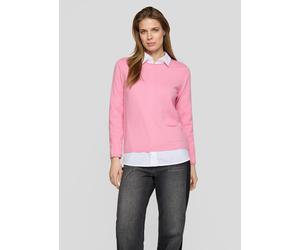 Strickpullover RABE "Pullover", Damen, Gr. 38, rosa, 100%Kaschmir, unifarben, gerader Abschluss, Pullover Strickpullover (17822931-38) rosa