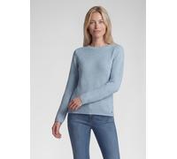 Strickpullover RABE "Pullover", Damen, Gr. 40, hellblau, Obermaterial: 52% Polyester, 42% Baumwolle, 6% Sonstige Fasern, unifarben, gerade, Pullover Strickpullover (28006919-40) hellblau
