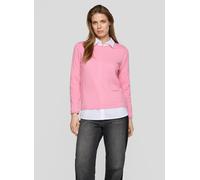 Strickpullover RABE "Pullover", Damen, Gr. 42, rosa, 100%Kaschmir, unifarben, gerader Abschluss, Pullover Strickpullover (17822931-42) rosa