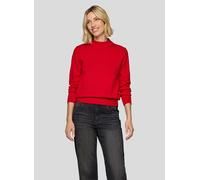 Strickpullover RABE "Pullover", Damen, Gr. 42, rot, 46%Modal, 40%Polyacryl, 14%Polyamid, unifarben, gerade, gerader Abschluss, Pullover Strickpullover (18243910-42) rot