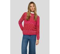 Strickpullover RABE "Pullover", Damen, Gr. 44, rot, 45%Polyacryl 27%Wolle 14%Polyamid 14%Alpaka, gerade, gerader Abschluss, Pullover Strickpullover (10412011-44) rot
