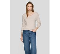 Strickpullover RABE "Pullover", Damen, Gr. 46, beige, 100%Kaschmir, unifarben, gerade, gerader Abschluss, Pullover Strickpullover (34961846-46) beige