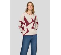 Strickpullover RABE "Pullover", Damen, Gr. 46, beige, 43%Baumwolle, 43%Polyacryl, 14%Polyamid, gerade, gerader Abschluss, Pullover Strickpullover (91976326-46) beige