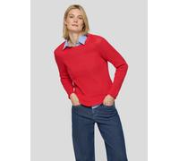 Strickpullover RABE "Pullover", Damen, Gr. 46, koralle, 50%Baumwolle, 50%Polyacryl, unifarben, gerader Abschluss, Pullover Strickpullover (99339311-46) koralle