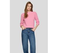 Strickpullover RABE "Pullover", Damen, Gr. 46, pink (rosa), 100%Kaschmir, unifarben, gerader Abschluss, Pullover Strickpullover (86786155-46) rosa