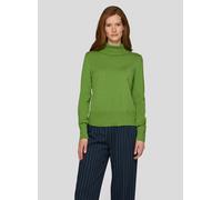 Strickpullover RABE "Pullover", Damen, Gr. 48, grün, 46%Modal, 40%Polyacryl, 14%Polyamid, unifarben, gerade, gerader Abschluss, Pullover Strickpullover (43363843-48) grün