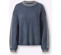Strickpullover rauchblau 48/50