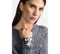 Strickpullover RICHROYAL, Damen, Gr. S, shadow grau, Strick, Obermaterial: 36% Polyester, 35% Polyacryl, 11% Alpaka, 8% Wolle, 5% Polyamid, 5% Viskose, gerade, Rundhals, Rippbündchen, Pullover Strickp