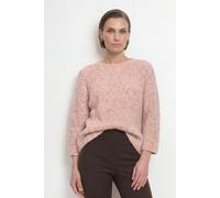 Strickpullover RICHROYAL, Damen, Gr. XL, powder rosé, Strick, Obermaterial: 33% Polyacryl, 30% Alpaka, 17% Polyamid, 11% Wolle, 6% Baumwolle, 2% Polyester, 1% Elasthan, unifarben, regular fit taillenb