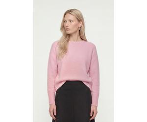 Strickpullover RICHROYAL, Damen, Gr. XL, rosa (powder rosé), Strick, Obermaterial: 43% Polyacryl, 39% Polyamid, 15% Alpaka, 3% Elasthan, unifarben, regular fit taillenbedeckt, Rundhals, eingesetzt Rip