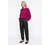 Strickpullover RICHROYAL "Rich & Royal", Damen, Gr. M, pink (festive fuchsia), Obermaterial: 40% Polyacryl, 35% Alpaka, 13% Wolle, 12% Polyamid, Pullover Strickpullover (87312638-M) festive fuchsia