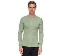 Strickpullover RUSTY NEAL, Herren, Gr. 3XL, grün (mint), 50% Polyacryl, 50% Baumwolle, unifarben, normal, Rundhals, Pullover Strickpullover, mit modernem Strickmuster (64243557-XXXL) mint