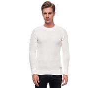 Grobstrick Slim Fit Rundhals-Pullover 3XL